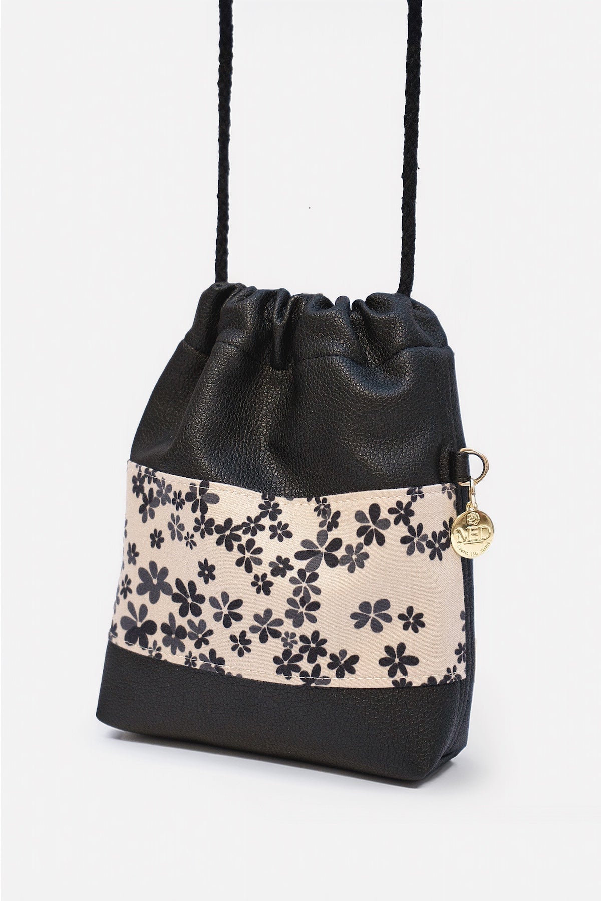 Mini Bag "ELIXIR" - beige/schwarz - Manuel Essl Design