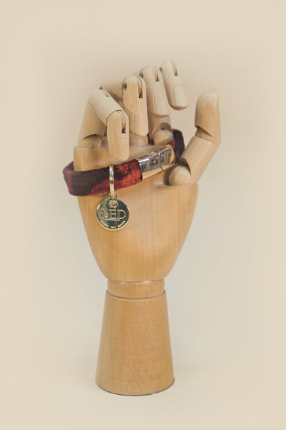 Handgemachtes Armband "JARDIM" - rot - Manuel Essl Design