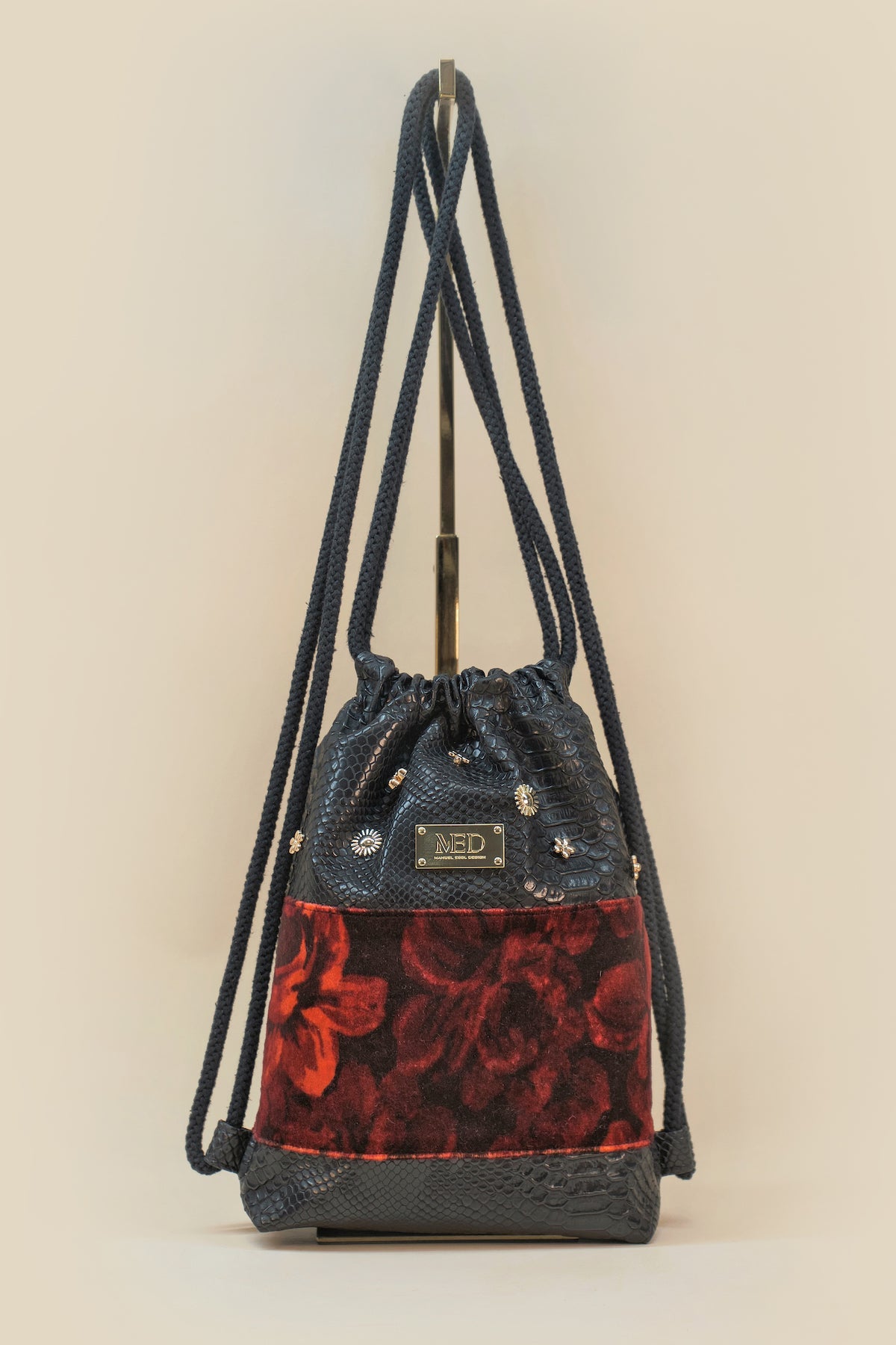 Mini Gym Bag "JARDIM" - schwarz - Manuel Essl Design
